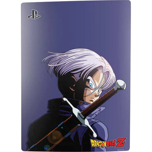Dragon Ball Z Trunks Portrait PS5 Digital Edition Console Skin